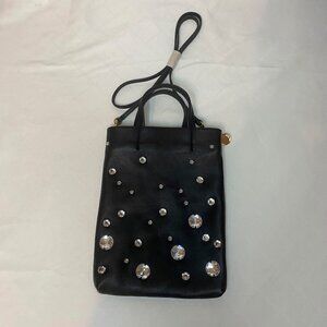 Clare V: Petit Mick Black w/ Stones